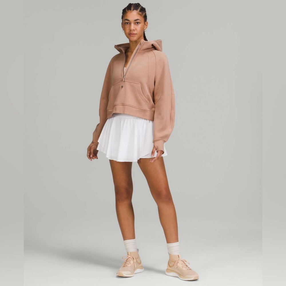 SOLD Lululemon Scuba Oversized Half-Zip Hoodie in Pink Clay Size XS/S - Picture 4 of 7